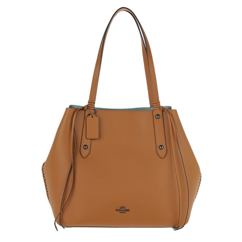 Coach Whipstitch Large Market Leather Tote
